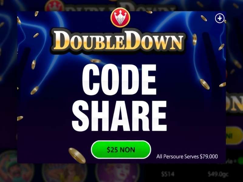 DoubleDown Code Share – Free chips, promo codes and daily rewards for DoubleDown Casino players in India